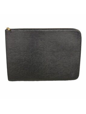 Louis Vuitton Clutch Epi Poche Document Noir